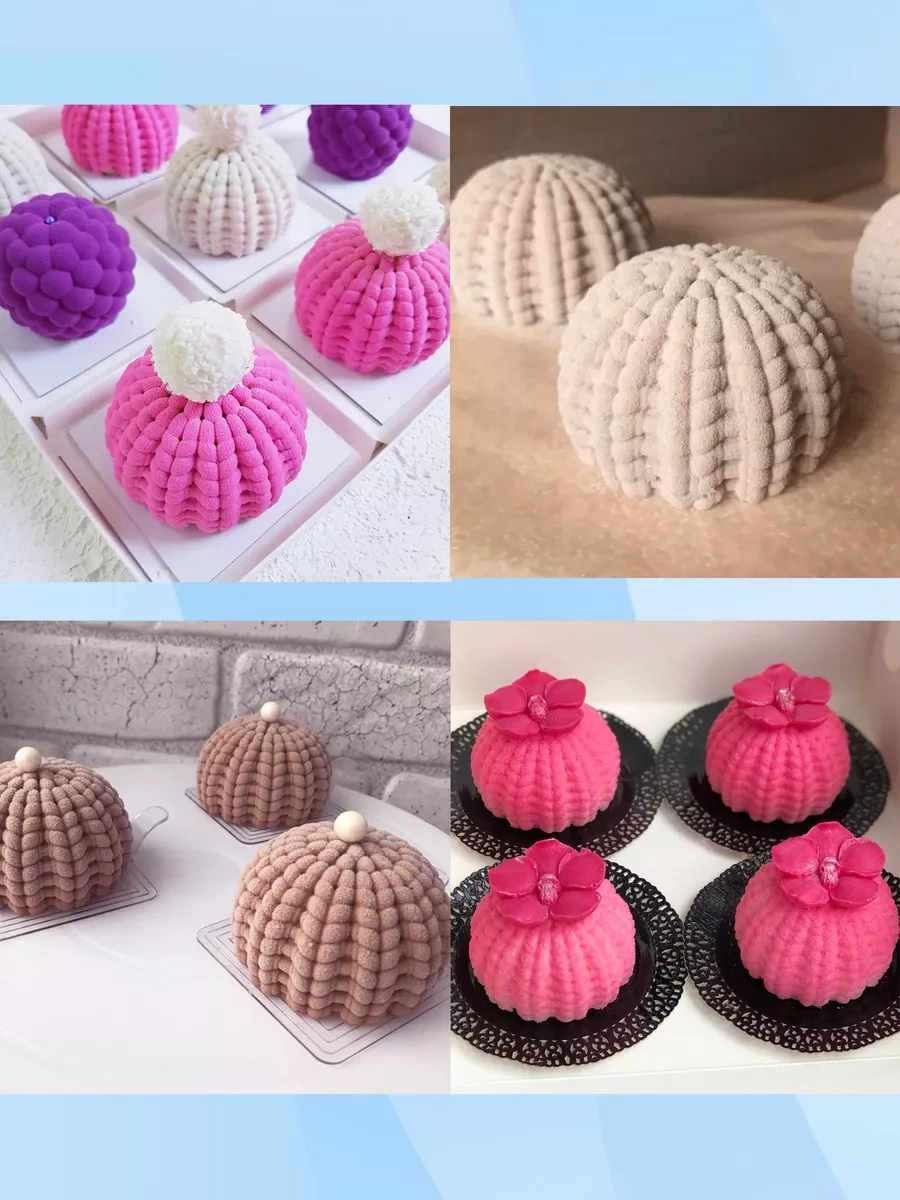 Silico Yılbaşı Temalı Muslu Pasta Silikon Kalıbı, Başlıklar İçin 50277133 Siyah