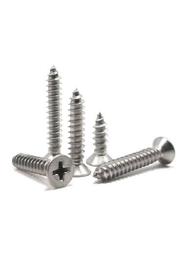 Paslanmaz Krom Vida. 30mm. 100 Adet. M4