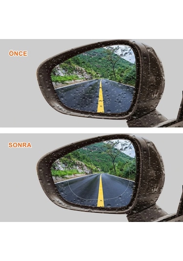Suzuki Grand Yağmur Suyu Kaydırıcı 2li Oto Cam Film Araç Yan Dikiz Aynası Buğu Önleyici