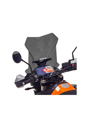 GP Kompozit KTM 790 / 890 ADV / ADV R 2021-2022 Uyumlu Ön Cam Füme 47 cm