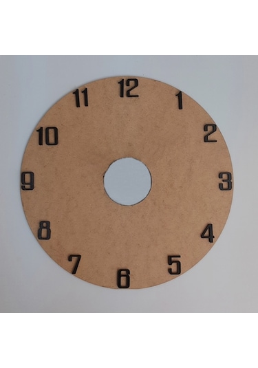 Duvar Saati Ahşap Rakamları Ahşap Saat Rakamı Saat Malzemeleri Ahşap