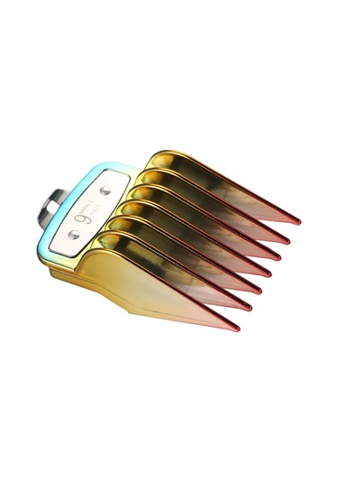 Vkemall Wahl Elektrik Saç Bıçağı İçin 10'lu Abs Renkli Metal Kaplama Limit Taramalar Seti 1.5mm-25mm - Saç Kesimi Ve Şekillendirme Aracı