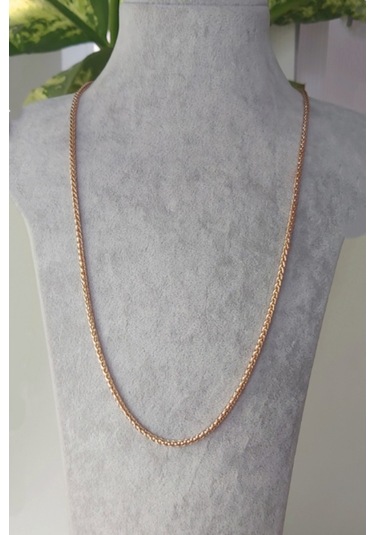 Rose Altın Kaplama Xuping Vip Seri Uzun Zincir Kolye 58Cm 553879863