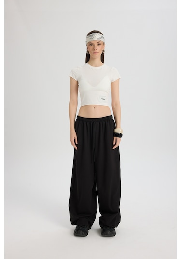 Mai Studios Co. Scarlet Siyah Crop Eşofman Takım Siyah