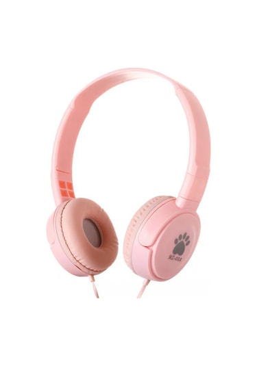 Mufunye 026 Model Pembe Kulaküstü Kulaklık - 40mm Hoparlörlü, 3.5mm Plug, Telli, Mikrofonlu Ve Bas Derinliği Özelliğiyle Cep Telefonu Uyumlu