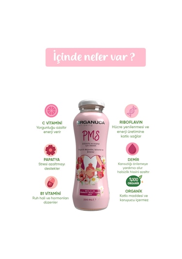 Organuca Pms Destek İçeceği 200 Ml