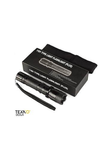Elektro Fener Şarjlı Type 1101 Taşıma Kılıflı