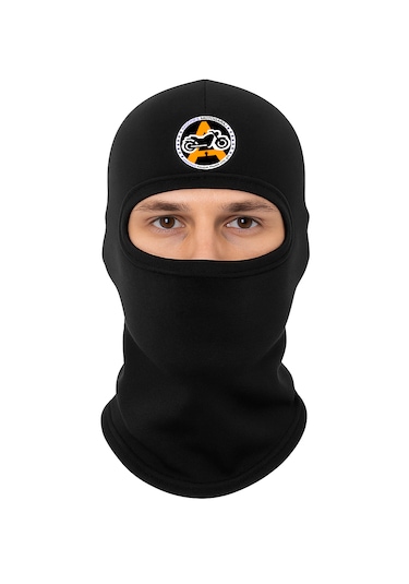 Akgüneş Motogaraj Termal Balaklava: Hava Su Geçirmez Maske Siyah