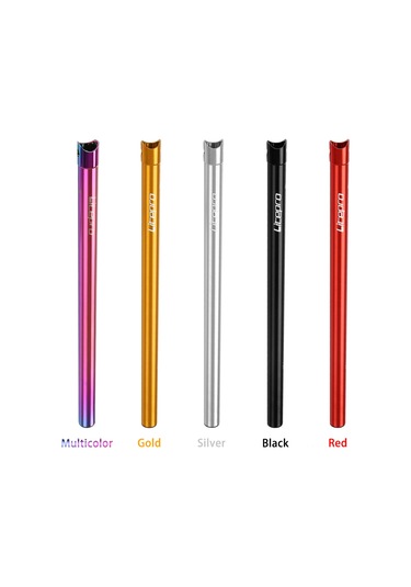 Padalink Dahon Katlanır Bisiklet İçin Hafif Alüminyum Sele Borusu, 31.8mm, 580mm, Siyah, 80kg Taşıma Kapasiteli Siyah