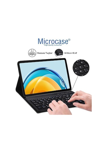 Samsung Uyumlu Tab S9 Ultra 14.6'' Bt Klavyeli Standlı Kılıf-bkk4