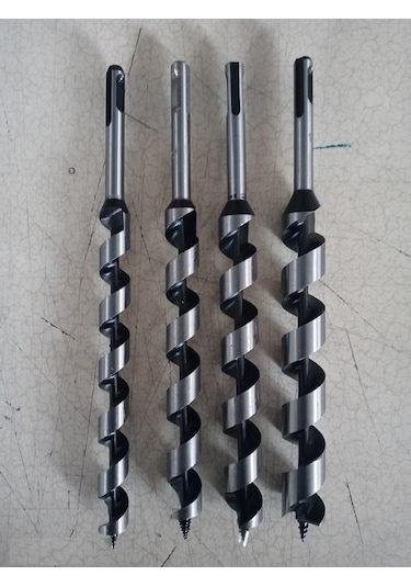 4 lü 250 mm Ahşap Delici Uç Seti (16-18-20-22 mm)