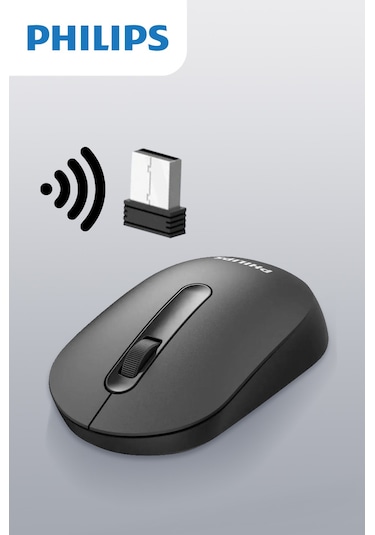 Philips Spk7402 M402 Beyaz Kablosuz Wireless Mouse
