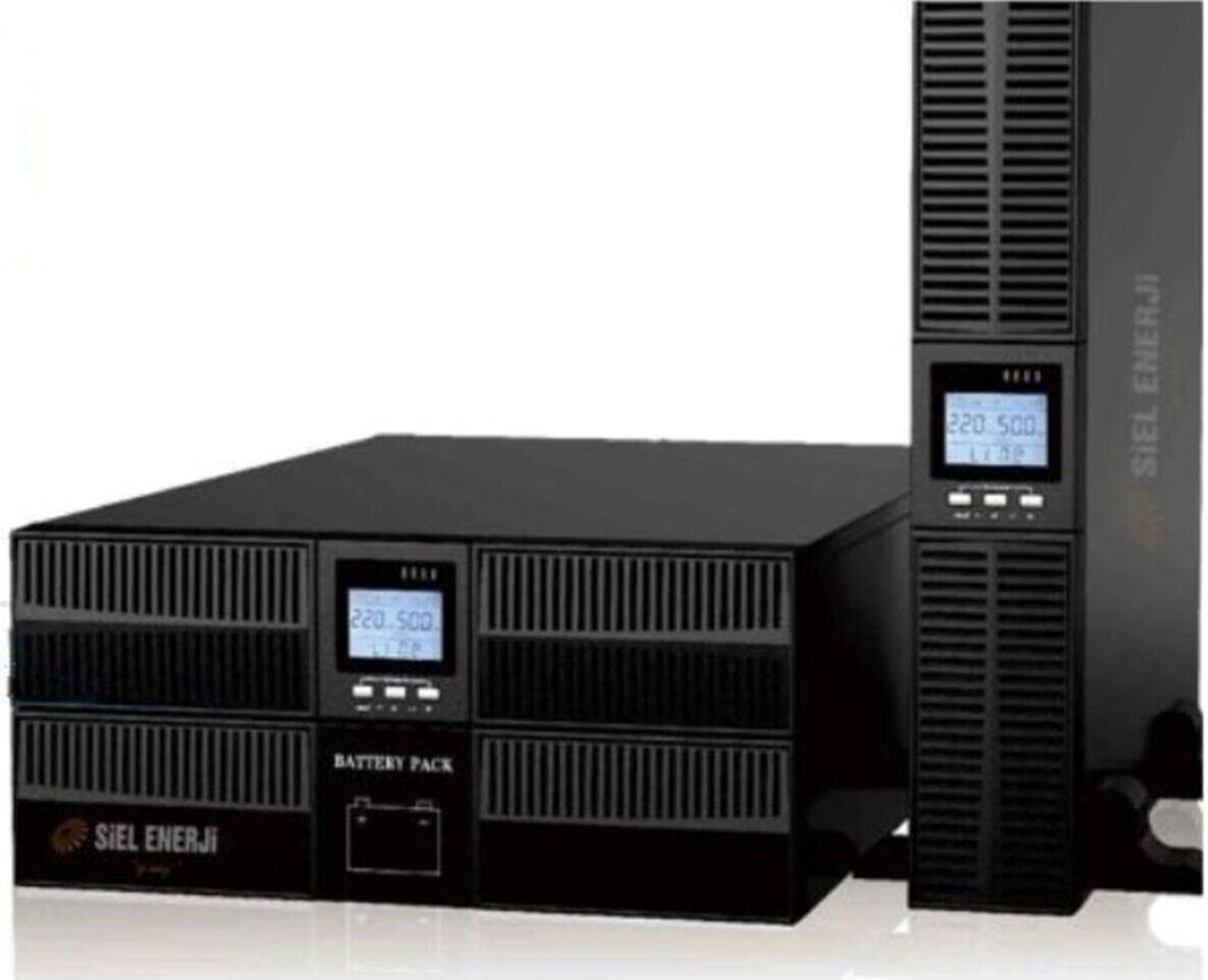 Srt 11 Model 10 Kva Rack Tower Online Ups 16 9 Ah Akü 5/15 Dakika Kesintisiz Güç Kaynağı-116000