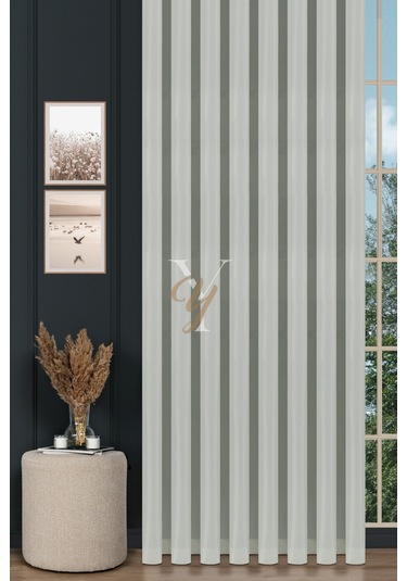 Güneşlik Perde V-krem Krem