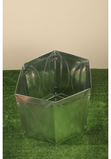 Metal Rüzgarlık Büyük Boy 6 Kanat METALİK