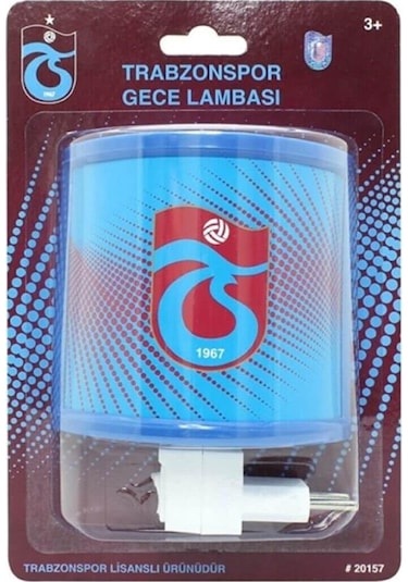 Trabzonspor Gece Lambası-Lisanslı Çok Renkli