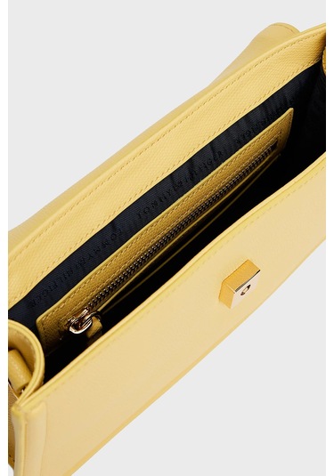 Tommy Hilfiger Bayan Çanta Aw0aw17176 Zqm Sarı Sarı