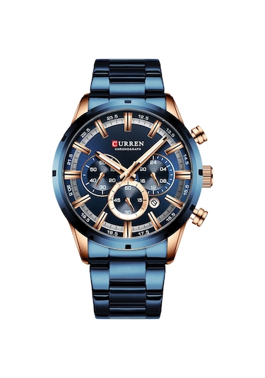 Curren 8355 Lüks Klasik İş Kuvars Erkek Saat 3atm Su Geçirmez Büyük Kasa Büyük Kadran Işıldayan Kol Saati Takvim Dakika Saniye Kronograf 24 Saat Üç Alt Kadranlı Kol Saati Alaşım Kayış Bantlı Çok Renkl Mavi Curren 8355 Lüks Klasik İş Kuvars Erkek Saat 3atm Su Geçirmez Büyük Kasa Büyük Kadran Işıldayan Kol Saati Takvim Dakika Saniye Kronograf 24 Saat Üç Alt Kadranlı Kol Saati Alaşım Kayış Bantlı Çok Renkl Mavi