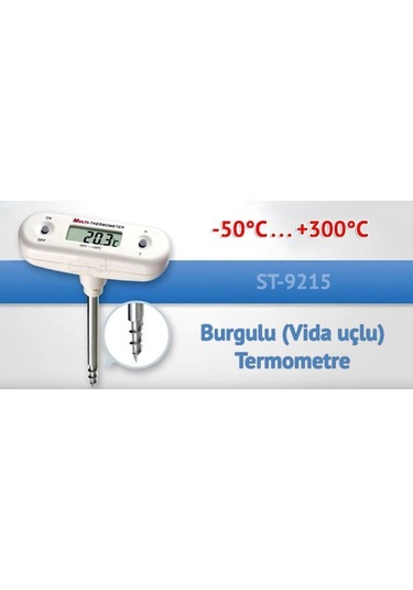 St9215 Burgulu Batırmalı Termometre donmuş Ürünler İçin