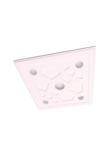 Motifpiyer spotlu gizli ışıklı tavan göbeği sgt-45-5 60X60X4.5cm