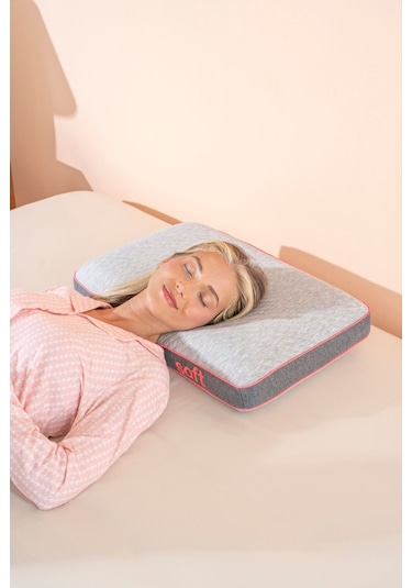 Feel Soft Visko Yastık - Yumuşak Visco Ortopedik Yastık Beyaz