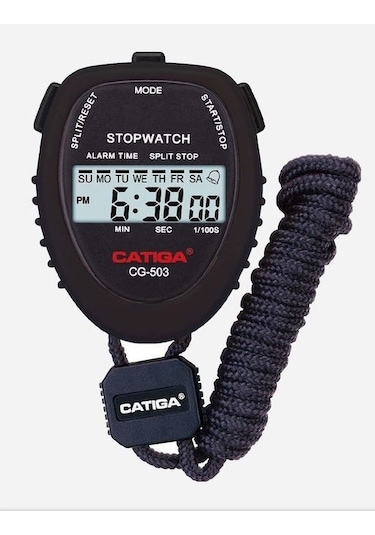 Catiga CG-503 Kronometre Siyah