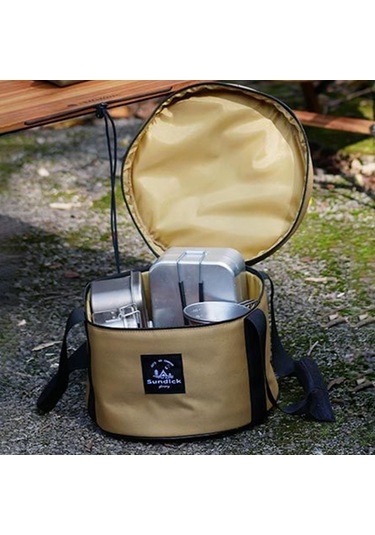 Suntek Kapasiteli Kamp Çantası Taşınabilir Haki-büyük Haki