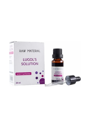 Raw Material Lugol'S Solution Iyot %5 Damla 20 ML