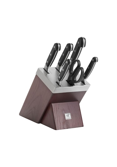 Zwilling Pro 384480070 7 Parça Kendinden Bilemeli Bloklu Bıçak Seti Outlet