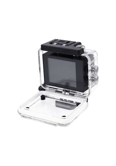 Diğer Full Hd 1080p 2.0 İnç Lcd Spor Kamerası, Su Geçirmez 30m, Generalplus 6624 Dv Beyaz