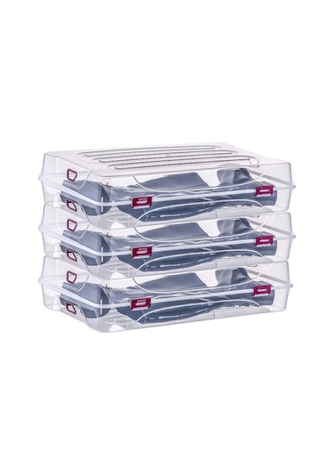 Lüx Çizme Saklama Düzenleme Kutusu Büyük Boy Şeffaf