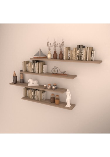 Rafkestir 4 Lü Raf Set ( 90-90-80-80 ) Cordoba ( Mat )