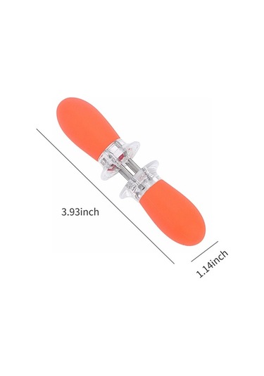 Pazly Turuncu Barbekü Mısır Tutucu Seti Paslanmaz Çelik Tpr Saplı 2'li Izgara Çatalı Pimi Turuncu