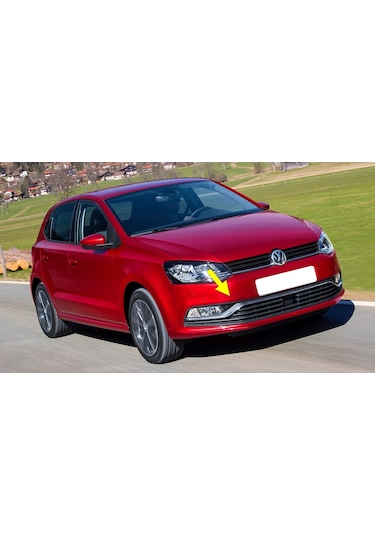 VW Polo 2015-2017 Ön Tampon Çeki Çekme Demiri Kapağı 6C0807241