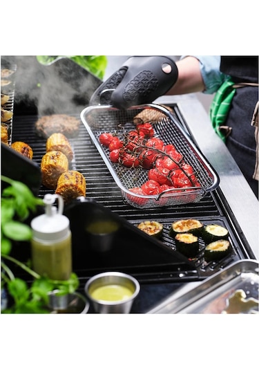 Ikea Grılltıder Paslanmaz Çelik 33x19 Cm Barbekü Sepeti