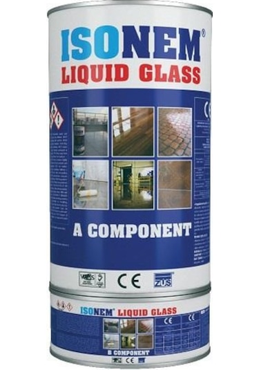 Isonem Liquid Glass Şeffaf Parlak Su Izolasyonu 2 Kg