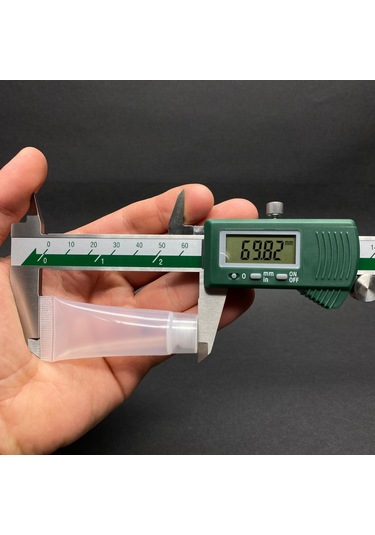 Boş Krem Tüpü 10ml , Merhem Tüpü , Lipgloss Tüp 10 Ml X 3 Adet