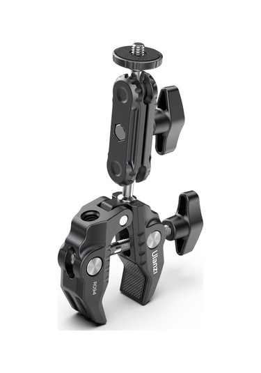 Reedark Çok Fonksiyonlu 360 Dönebilir Alüminyum Kelepçe 1/4 Ve 3/8 İnç Vida 1.5kg Yük Kapasiteli