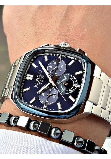 Jg. Polo Clup Jpc.1125 Erkek Kol Saati Lacivert