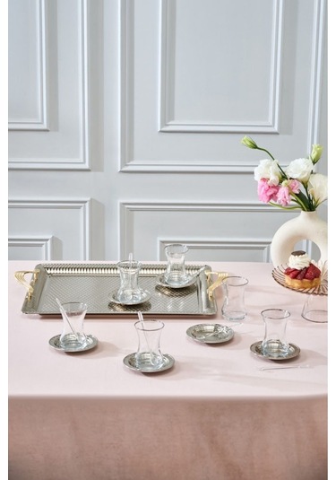 Karaca  Nehir 19 Parça Çay Seti