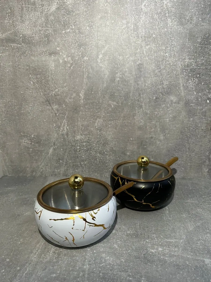 Will Max Kapaklı Ve Kaşıklı Şekerlik 322360679 Beyaz