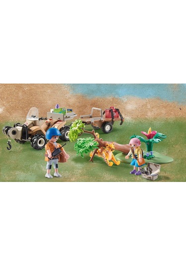 Playmobil Wiltopia Hayvan Kurtarma Aracı - 71011
