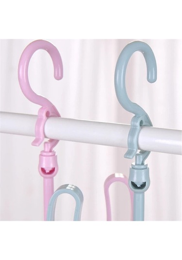 Fochsia Katlanır Ayakkabı Raftı Çok Kancalı - Dayanıklı Plastik Yeşil İç Ve Dış Mekan Kullanımı Yeşil