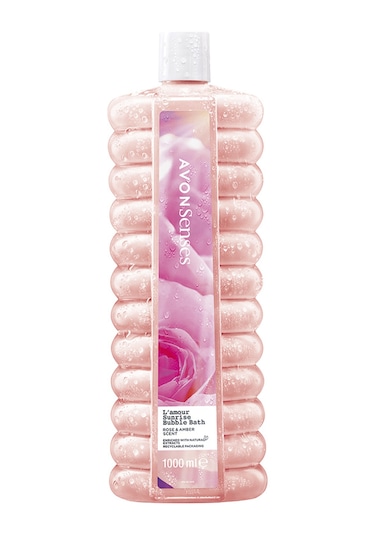 Avon L'amour Sunrise Gül ve Kehribar Kokulu Banyo Köpüğü 1 L