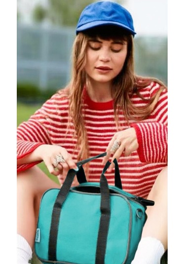 Buzluk Termos Set-20 Lt Kumaş Buzluk Termos 1029 Cooler Box +7 Lt İzolasyonlu Çanta Çok Renkli