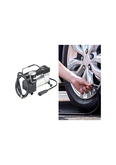 Oto Araç Profesyonel Hava Pompası Kompresör Mini Lastik Pompası
