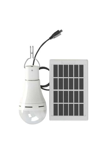 Pazly Güneş Enerjili 20 Led Taşınabilir Acil Lamba - 3 Parlaklık, 1500mah, Ip65 Su Geçirmez