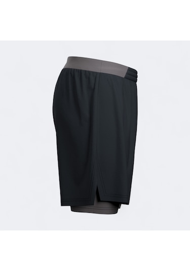 Joma Core Bermuda Siyah Erkek Spor Taytlı Şort 104194 Siyah