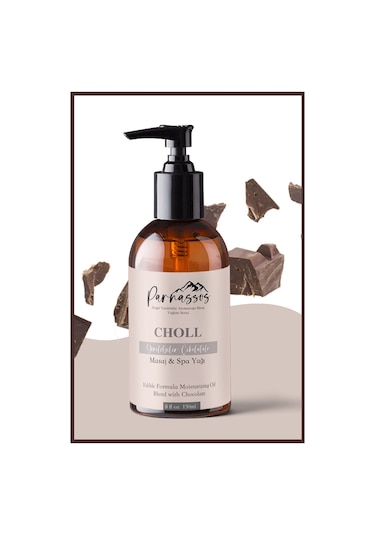 Parnassos Vanilya + Çikolata + Yasemin Özlü Aramoterapi Masaj Yağı 3 x 150 ML