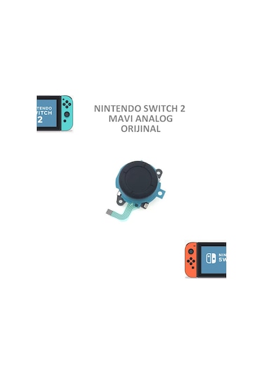 Nintendo Switch 2 Ns2 Joystick Joycon Analog Stick V2 Mavi